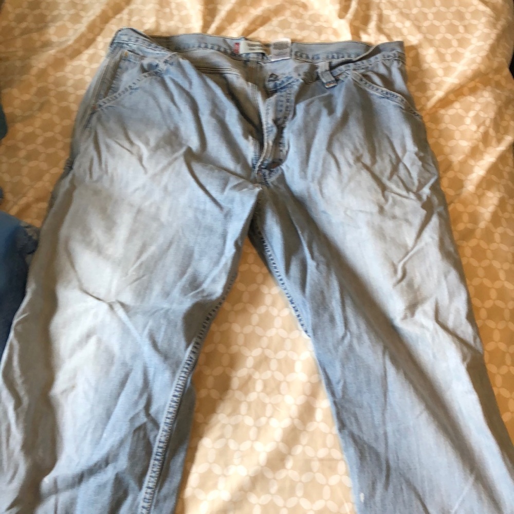 Levi’s carpenter loose straight 38x 32 jeans